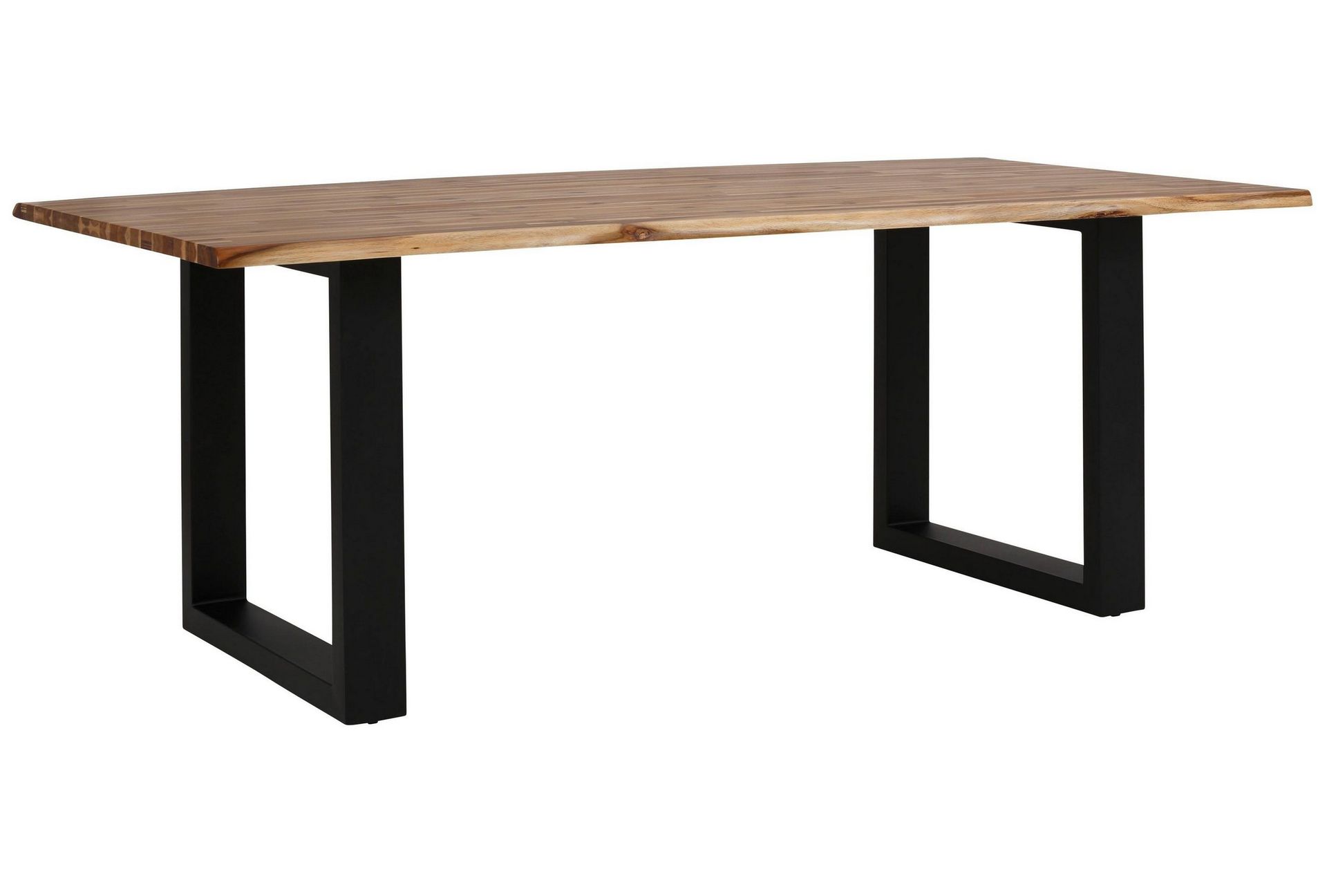 Netan Spisebord 200 cm - Akasie Brun - Møbler - Bord - Spisebord & kjøkkenbord