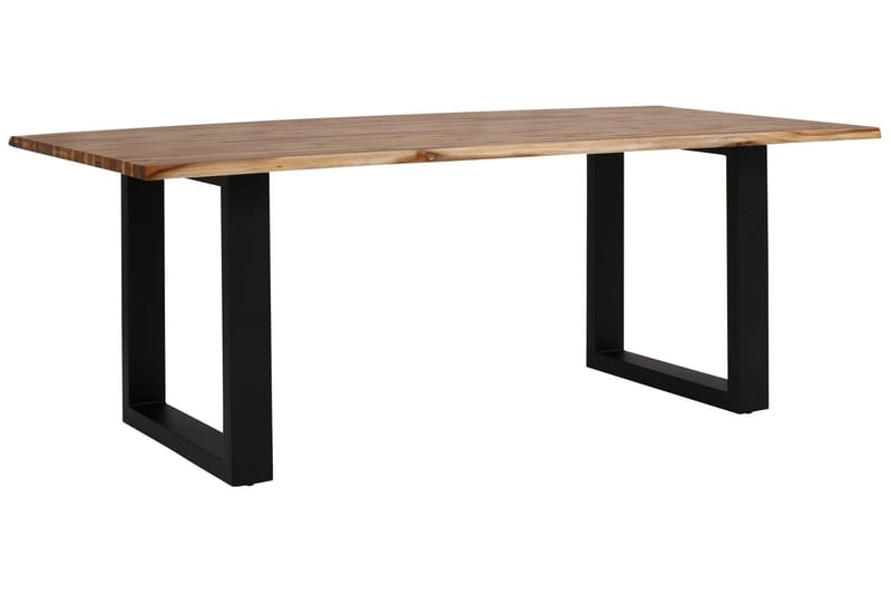 Netan Spisebord 200 cm - Akasie Brun - Møbler - Bord - Spisebord & kjøkkenbord