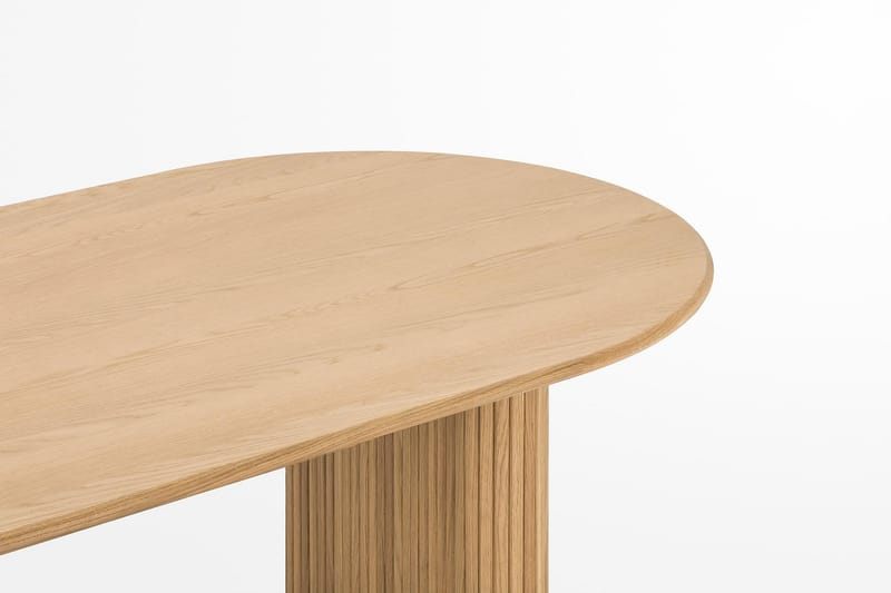 Noira Ovalt Spisebord 220 cm - Natur - Spisebord & kjøkkenbord