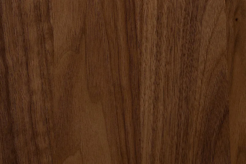 Noira Ovalt Spisebord Valnøtt 220 cm Ribbet - Mørkebrunt / Brunt Tre - Møbler - Bord - Spisebord & kjøkkenbord