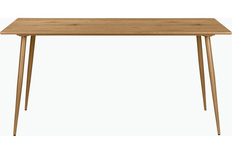 Oktoos Rektangulært Spisebord 120 cm i Tre med Metallben - Brun - Møbler - Bord - Spisebord & kjøkkenbord