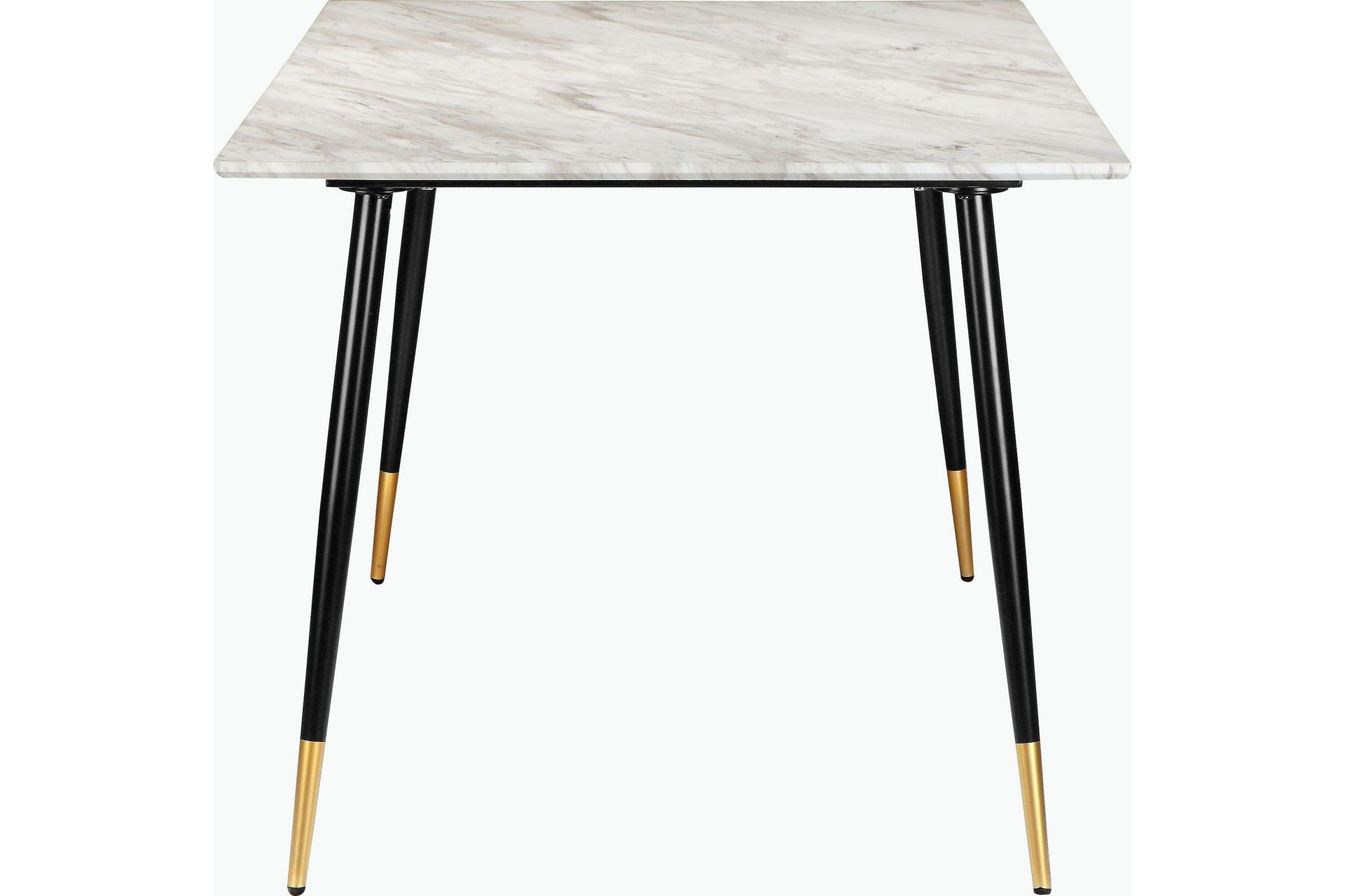 Oktoos Spisebord 120 cm - Grå/Hvit/Svart/Guld - Møbler - Bord - Spisebord & kjøkkenbord