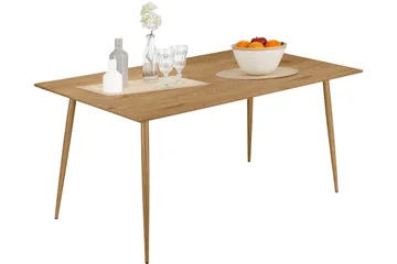 Oktoos Spisebord 160 cm - Natur - Møbler - Bord - Spisebord & kjøkkenbord