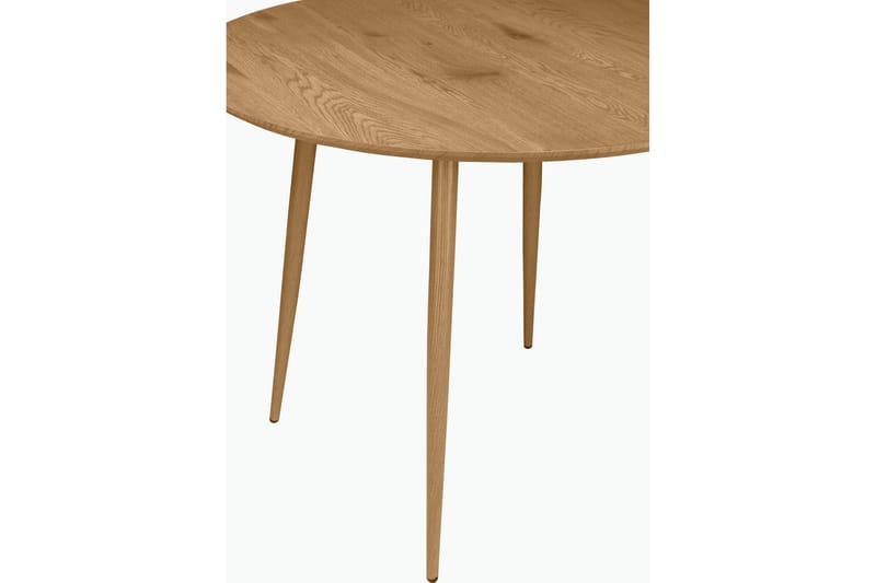 Oktoos Spisebord Rundt 100 cm - Natur - Møbler - Bord - Spisebord & kjøkkenbord