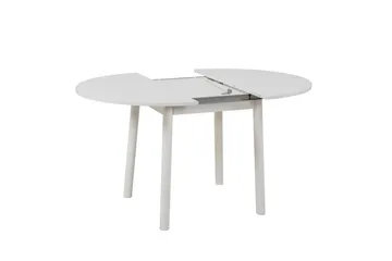 Oliver Spisebord 100 cm - Hvit - Møbler - Bord - Spisebord & kjøkkenbord