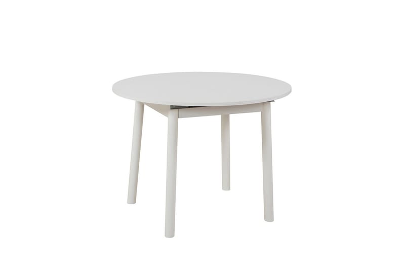 Oliver Spisebord 100 cm - Hvit - Møbler - Bord - Spisebord & kjøkkenbord