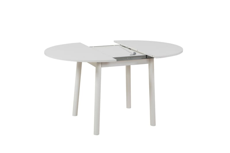 Oliver Spisebord 100 cm - Hvit - Møbler - Bord - Spisebord & kjøkkenbord