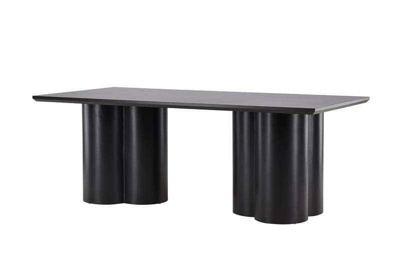 Olivero Spisebord 210x100 cm Svart - Venture Home - Spisebord & kjøkkenbord
