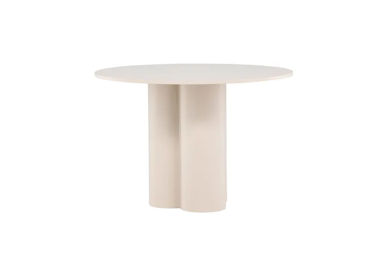 Olivia Spisebord 110 cm - Beige - Møbler - Bord - Spisebord & kjøkkenbord