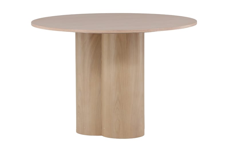 Olivia Spisebord 110 cm Rundt - Whitewash - Møbler - Bord - Sofabord
