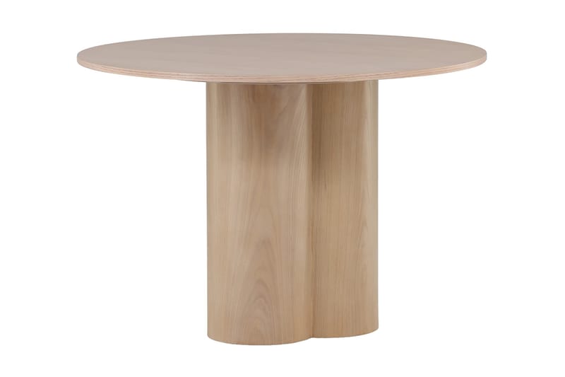 Olivia Spisebord 110 cm Rundt - Whitewash - Møbler - Bord - Sofabord