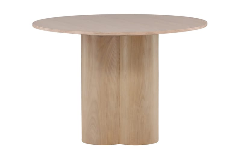 Olivia Spisebord 110 cm Rundt - Whitewash - Møbler - Bord - Sofabord