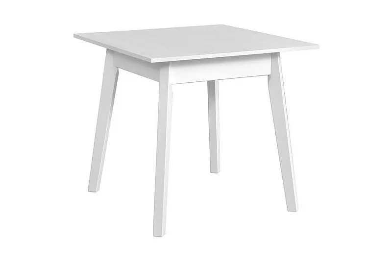 Oslo Lite Kvadratisk Spisebord 80 cm - Hvit - Møbler - Bord - Spisebord & kjøkkenbord