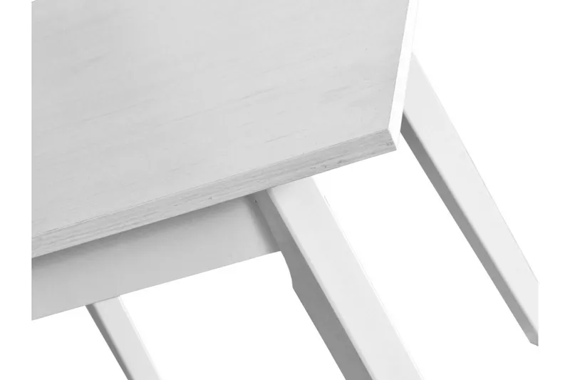 Oslo Lite Kvadratisk Spisebord 80 cm - Hvit - Møbler - Bord - Spisebord & kjøkkenbord