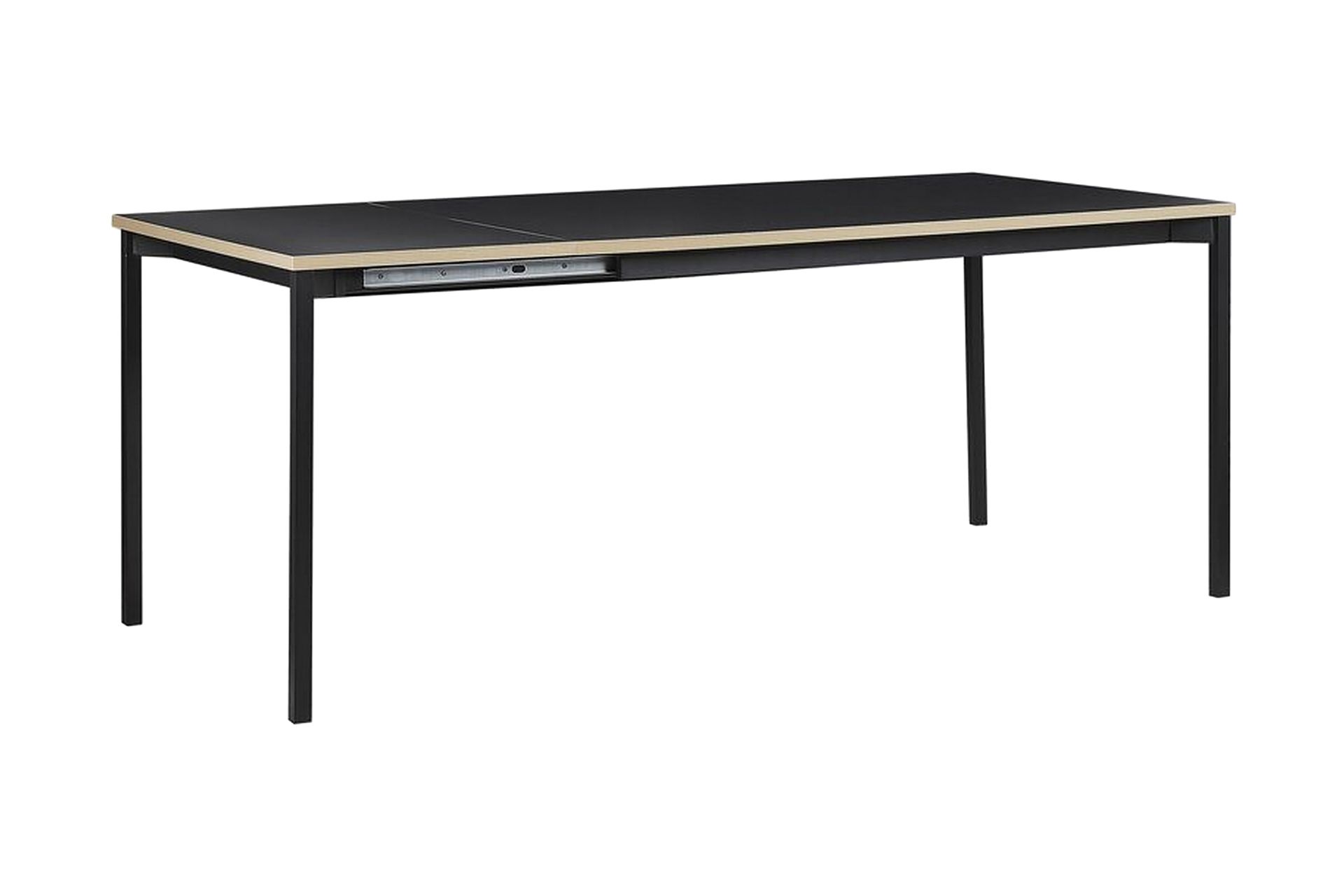 Ozein Spisebord 190 cm Sammenleggbart - Svart - Møbler - Bord - Spisebord & kjøkkenbord