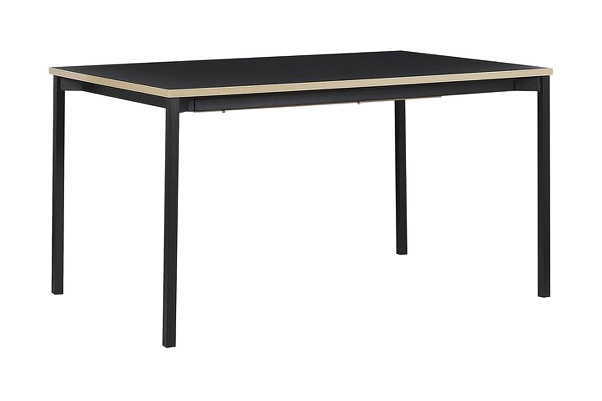 Ozein Spisebord 190 cm Sammenleggbart - Svart - Møbler - Bord - Spisebord & kjøkkenbord