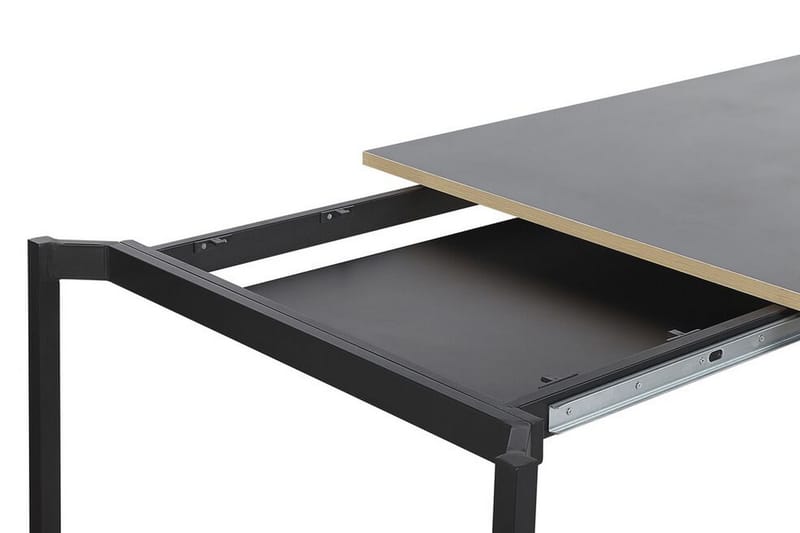 Ozein Spisebord 190 cm Sammenleggbart - Svart - Spisebord & kjøkkenbord - Sammenleggbart bord
