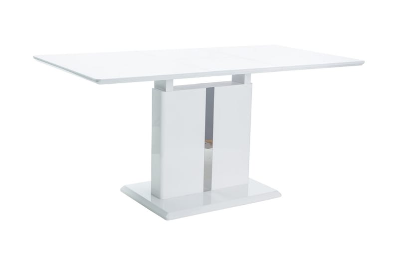 Paiwas Forlengningsbart Spisebord 110 cm - Hvit/Sølv - Spisebord & kjøkkenbord