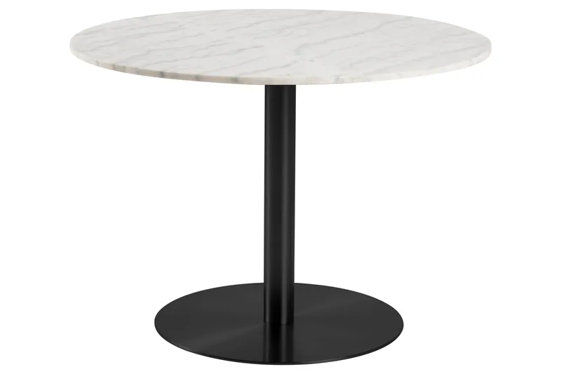 Palisades Spisebord 105 cm Rund, Sort