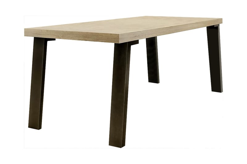 Palma Spisebord 188 cm - Eik/Metall - Spisebord & kjøkkenbord