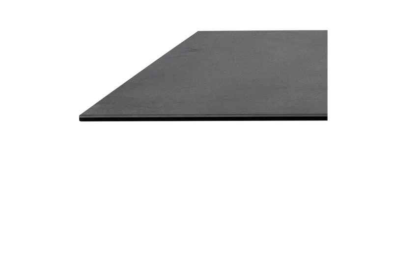 Parkins Rektangulært Spisebord 160 cm med Betong- og Metalllook - Mørkegrå - Møbler - Bord - Spisebord & kjøkkenbord