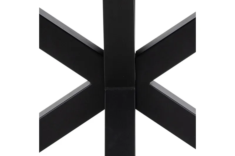 Parkins Rektangulært Spisebord 160 cm med Betong- og Metalllook - Mørkegrå - Møbler - Bord - Spisebord & kjøkkenbord