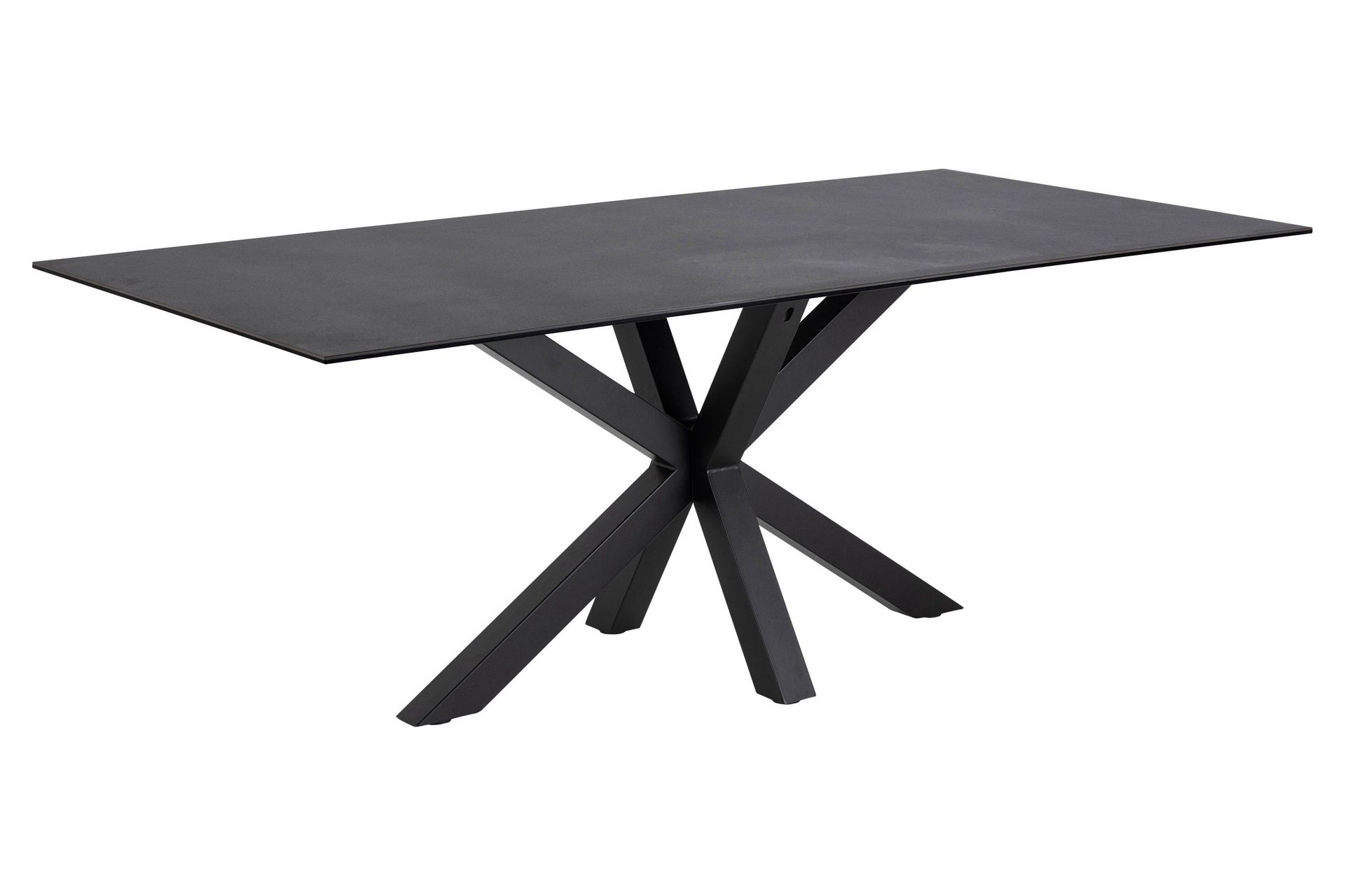 Parkins Spisebord 160 cm - Svart