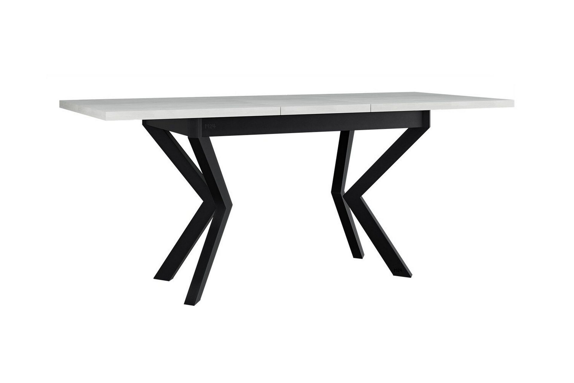 Patrickswell Spisebord 80 cm - Hvid - Møbler - Bord - Spisebord & kjøkkenbord