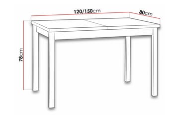 Patrickswell spisebord 80 cm - Møbler - Bord - Spisebord & kjøkkenbord