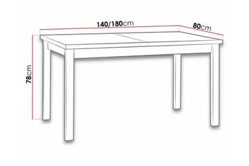 Patrickswell spisebord 80 cm - Møbler - Bord - Spisebord & kjøkkenbord