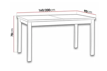 Patrickswell spisebord 90 cm - Møbler - Bord - Spisebord & kjøkkenbord