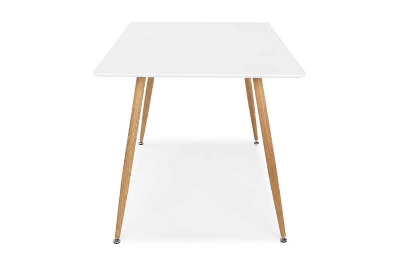 Pelle Spisebord 120 cm - Hvit - Møbler - Bord - Spisebord & kjøkkenbord