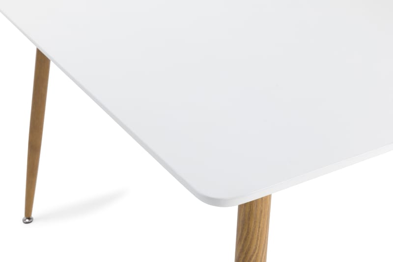 Pelle Spisebord 120 cm - Hvit - Møbler - Bord - Spisebord & kjøkkenbord