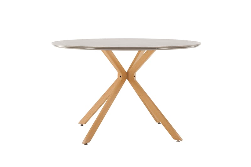 Penny Rundt Spisebord 120 cm - Grå - Spisebord & kjøkkenbord