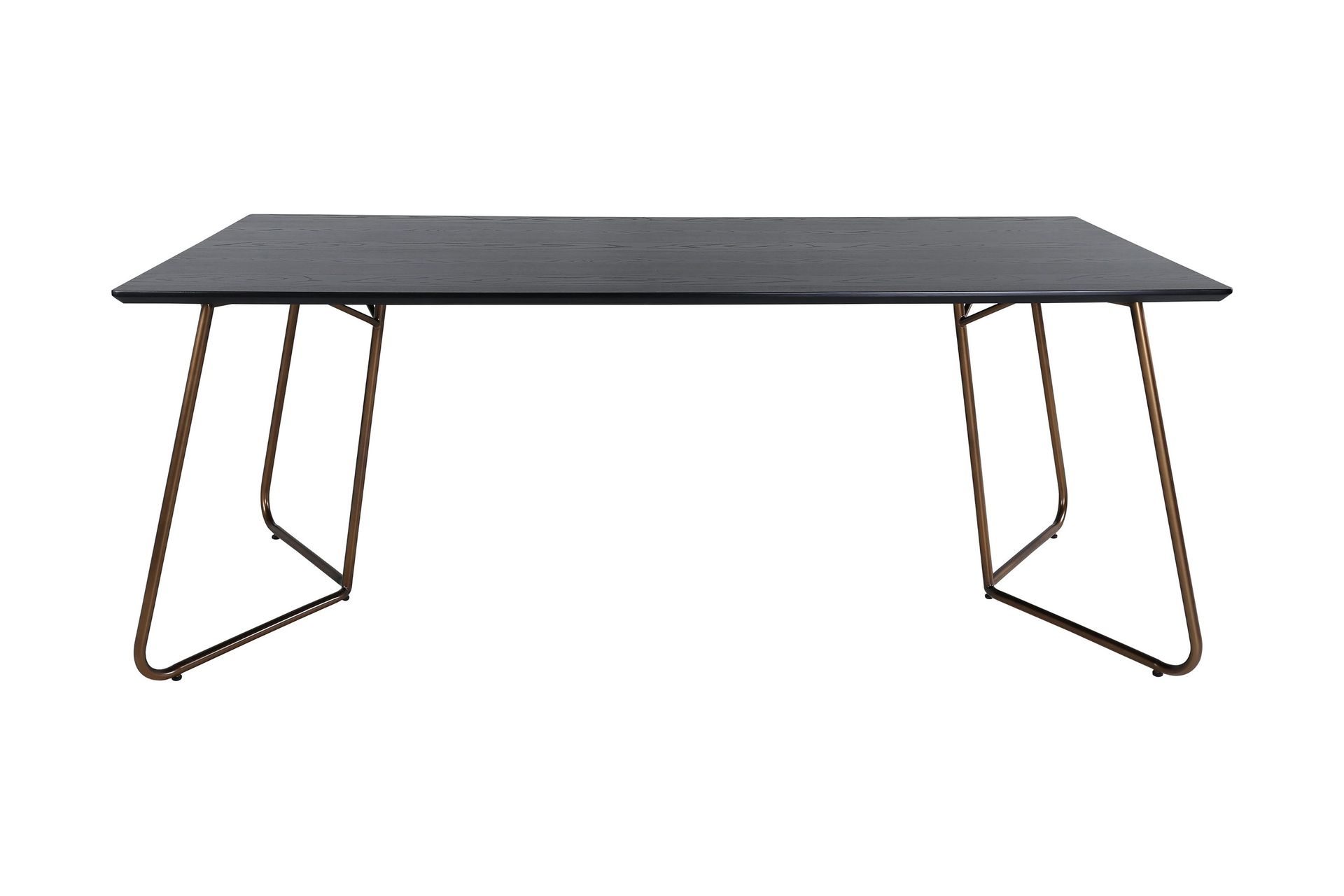 Petra Spisebord 190 cm - Sort/Kobber