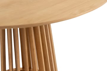 Peyra Spisebord 120 cm Rundt Eik - Natur - Møbler - Bord - Spisebord & kjøkkenbord