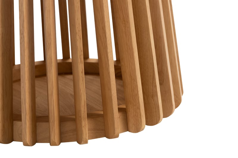 Peyra Spisebord 120 cm Rundt Eik - Natur - Møbler - Bord - Spisebord & kjøkkenbord