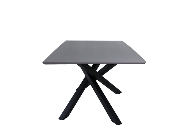 Piazza Spisebord 190 cm - Grå/Sort - Møbler - Bord - Spisebord & kjøkkenbord