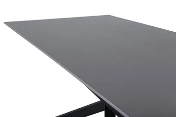Piazza Spisebord 190 cm - Grå/Sort - Møbler - Bord - Spisebord & kjøkkenbord