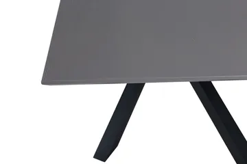 Piazza Spisebord 190 cm - Grå/Sort - Møbler - Bord - Spisebord & kjøkkenbord