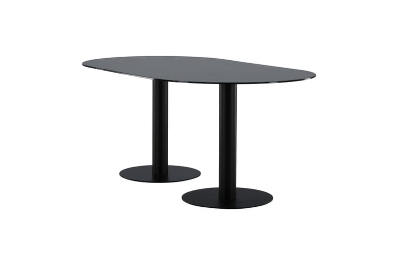 Pillan Spisebord 180 cm Ovalt - Sort - Møbler - Bord - Spisebord & kjøkkenbord