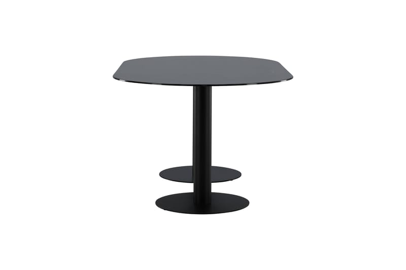 Pillan Spisebord 180 cm Ovalt - Sort - Møbler - Bord - Spisebord & kjøkkenbord