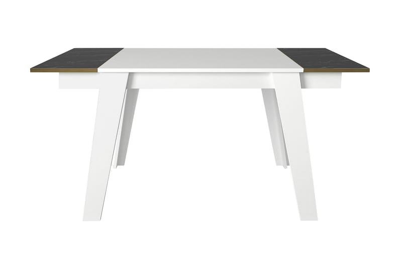 Pinneo Spisebord 149 cm - Hvit|Gull|Svart - Spisebord & kjøkkenbord