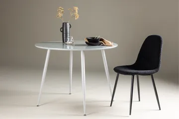 Plaza Rundt Spisebord 100 cm - Grå - Møbler - Bord - Spisebord & kjøkkenbord