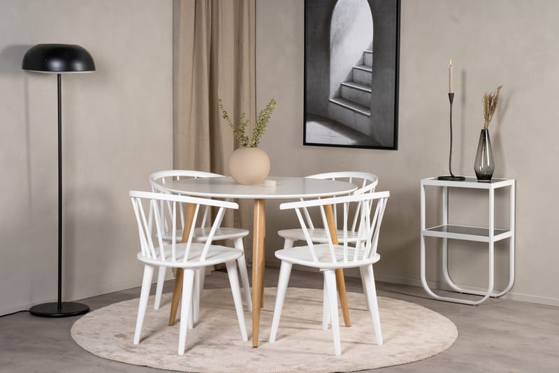 Plaza Spisebord 100 cm - Møbler - Bord - Spisebord & kjøkkenbord