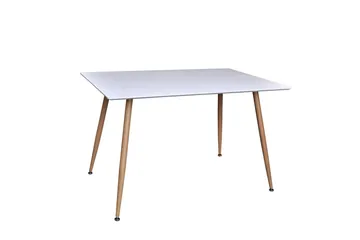 Polar Rektangulært Spisebord 120 cm - Hvit - Møbler - Bord - Spisebord & kjøkkenbord