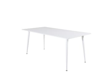 Polar Rektangulært Spisebord 180 cm i Tre - Hvit - Møbler - Bord - Spisebord & kjøkkenbord