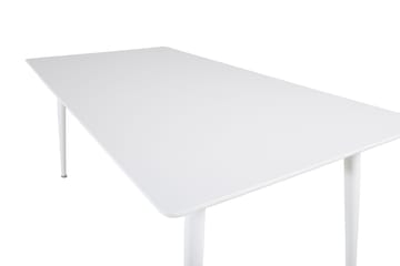 Polar Rektangulært Spisebord 180 cm i Tre - Hvit - Møbler - Bord - Spisebord & kjøkkenbord