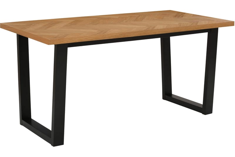 Pozzo Spisebord 140 cm - Natur/Svart - Møbler - Bord - Spisebord & kjøkkenbord