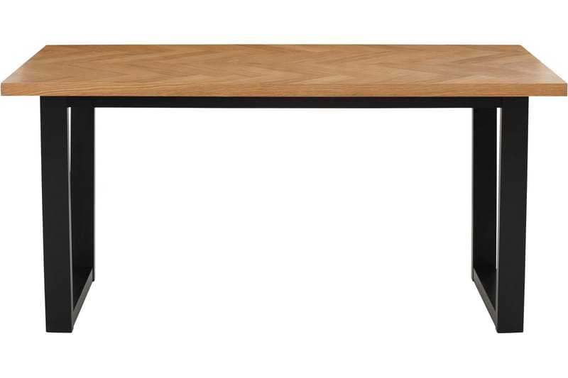 Pozzo Spisebord 140 cm - Natur/Svart - Spisebord & kjøkkenbord